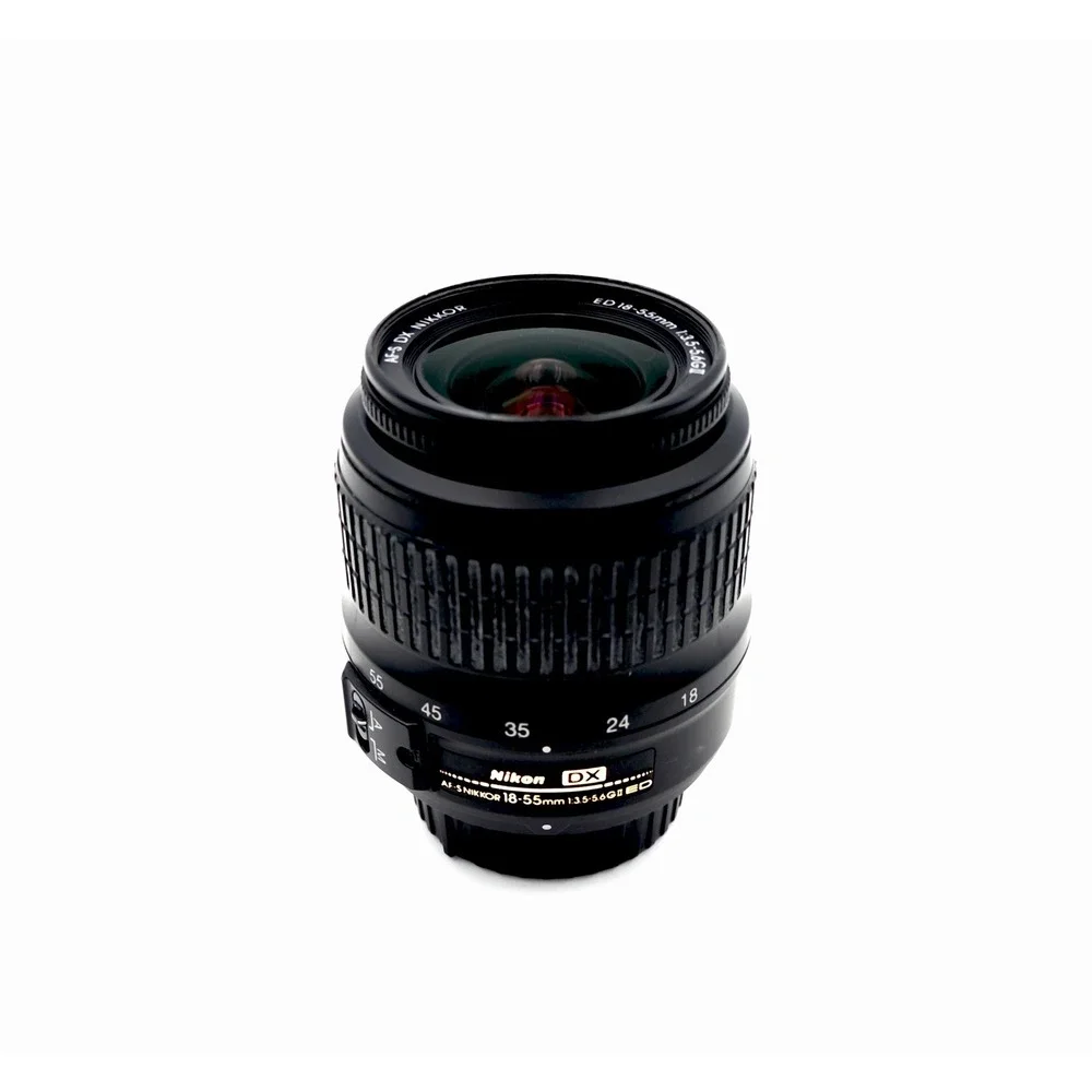 Nikon Dx AF-S Nikkor 18-55mm f/3.5-5.6G II Ed Camera Lens D5100 D5200 D5300 Zoom